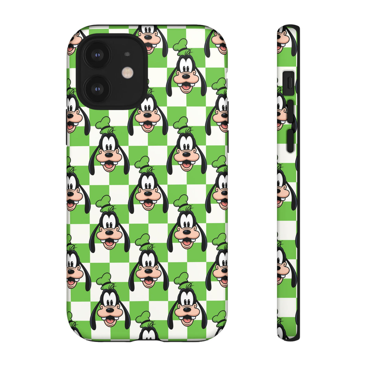 Green Checkerboard Goofy Resort Ready Cell Phone Tech Case