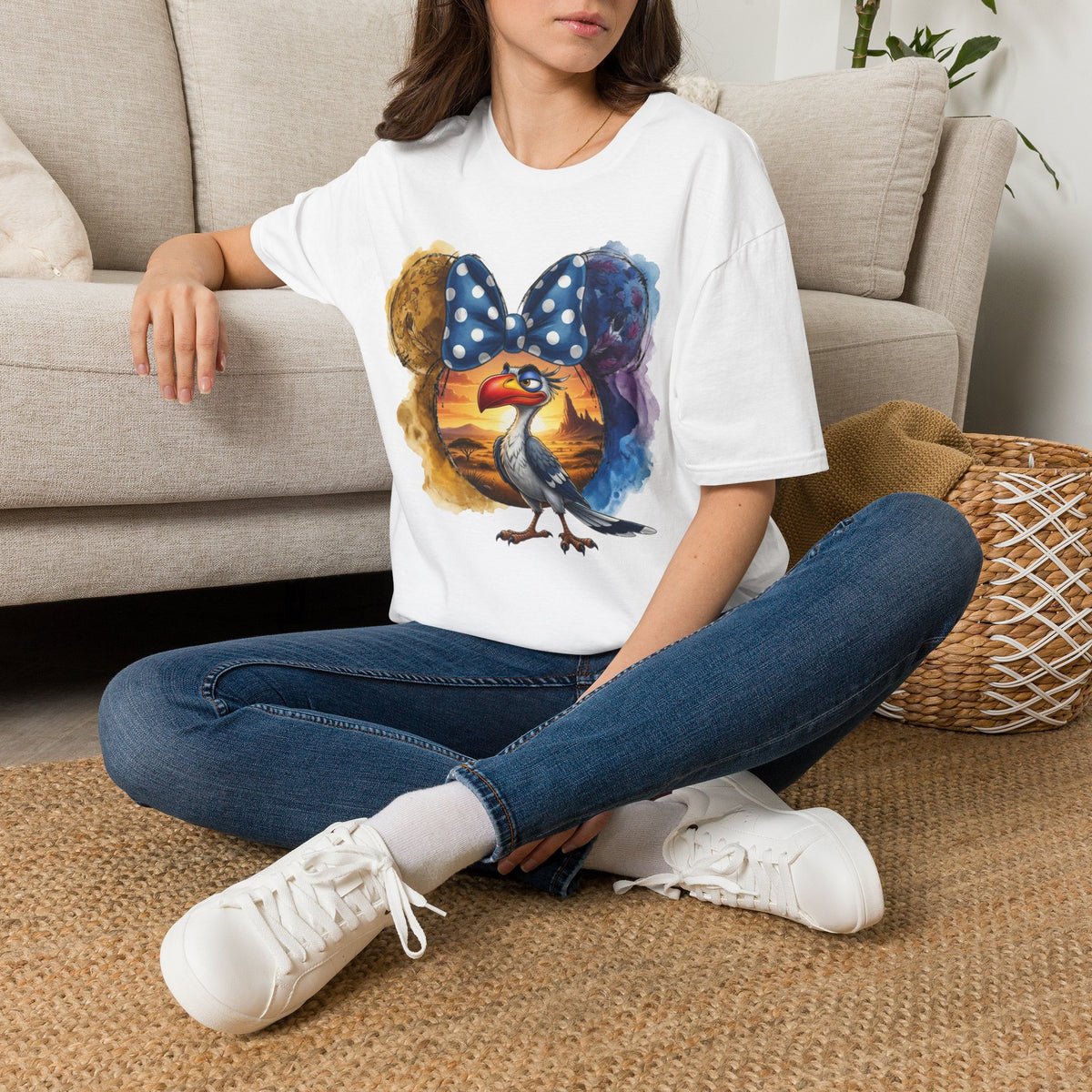 Lion King - Zazu's Pride Lands Vignette Unisex Graphic Tee