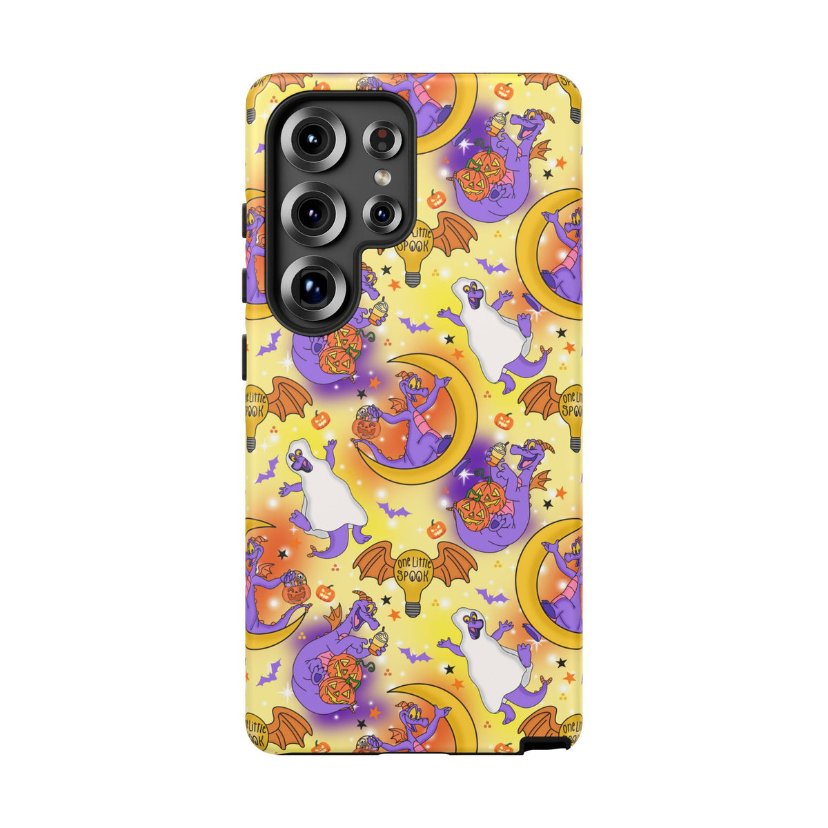 Figment on the Moon Yellow Resort Ready Cell Phone Tech Case