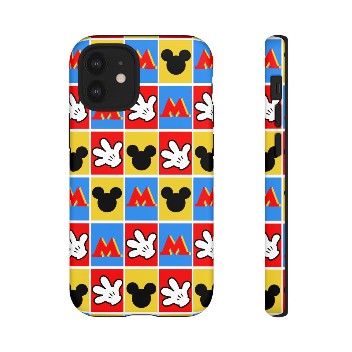 Checkerboard Mickey Hands Resort Ready Cell Phone Tech Case