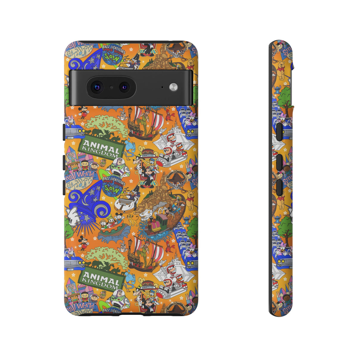 Four Parks Ride Collage Ready Cell Phone Tech Case