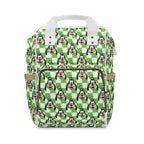 Green Checkerboard Goofy Magic Maker Diaper Daypack