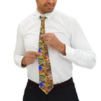 Four Parks Ride Collage Mens Necktie