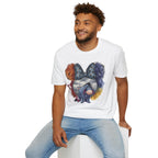 Winnie the Pooh - Eeyore's Polka Dot Bow Vignette Unisex Graphic Tee