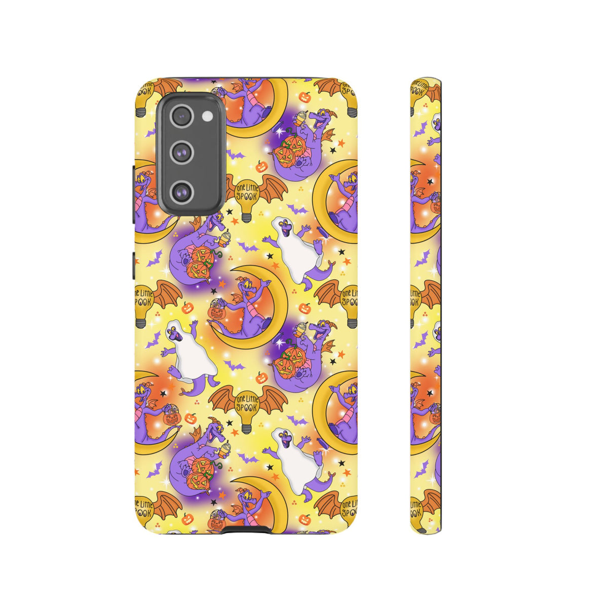 Figment on the Moon Yellow Resort Ready Cell Phone Tech Case