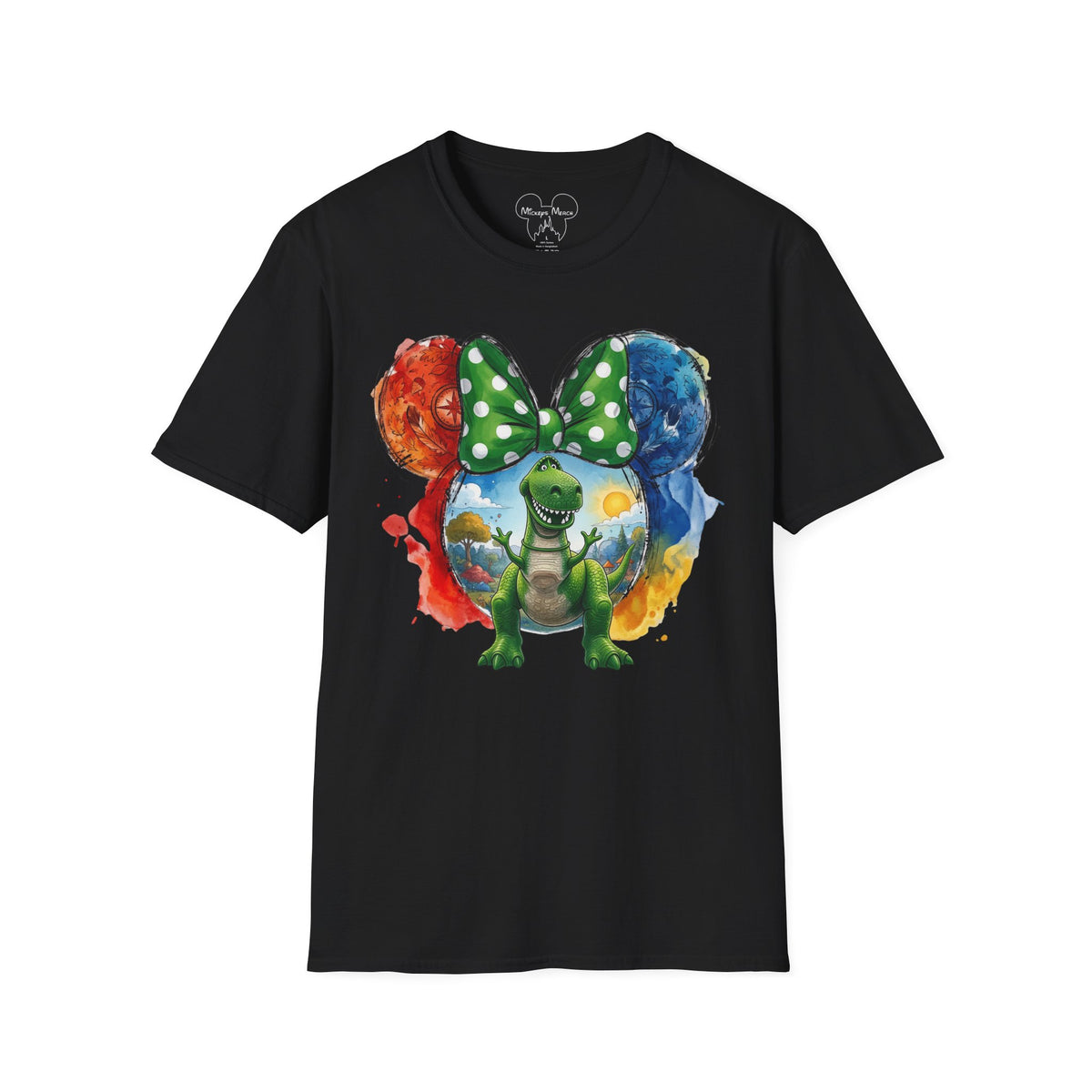 Toy Story - Rex's Prehistoric Polka Vignette Unisex Graphic Tee