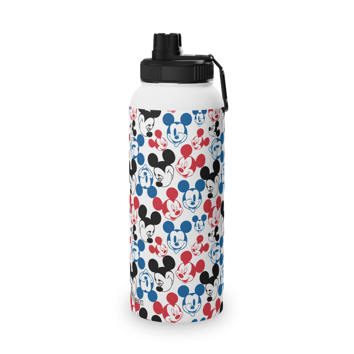 Emoji Mickey Stainless Steel Water Bottle