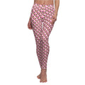 Pink Checkerboard Minnie Leggings