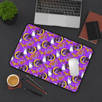 Figment on the Moon Purple Stateroom Desk Mat