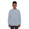 Blue Checkerboard Donald Unisex Crewneck Sweatshirt