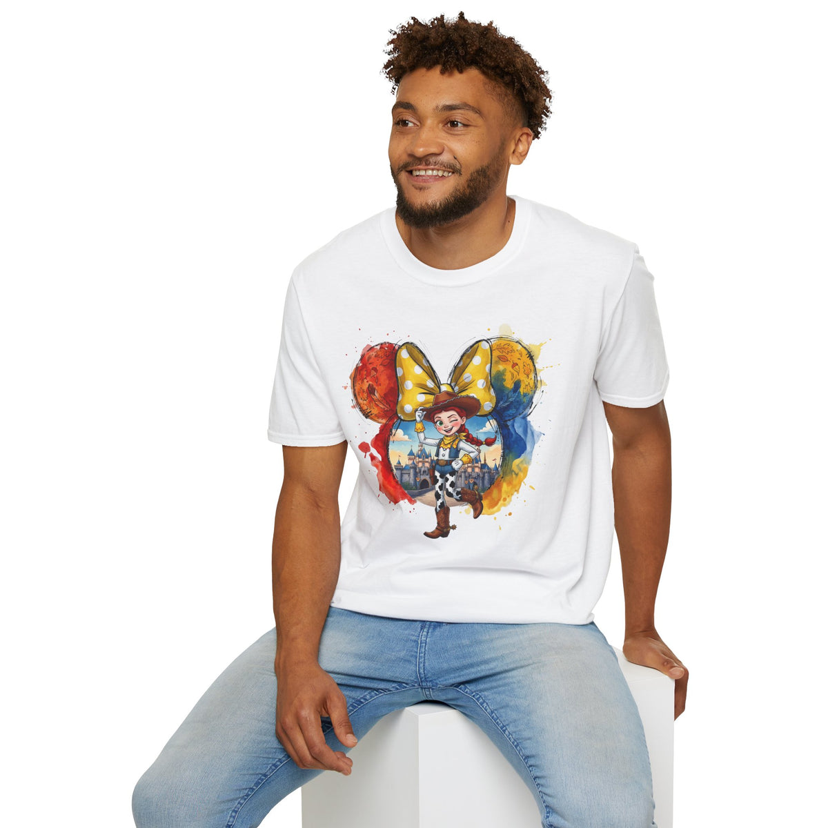 Toy Story - Jessie’s Roundup Vignette Unisex Graphic Tee