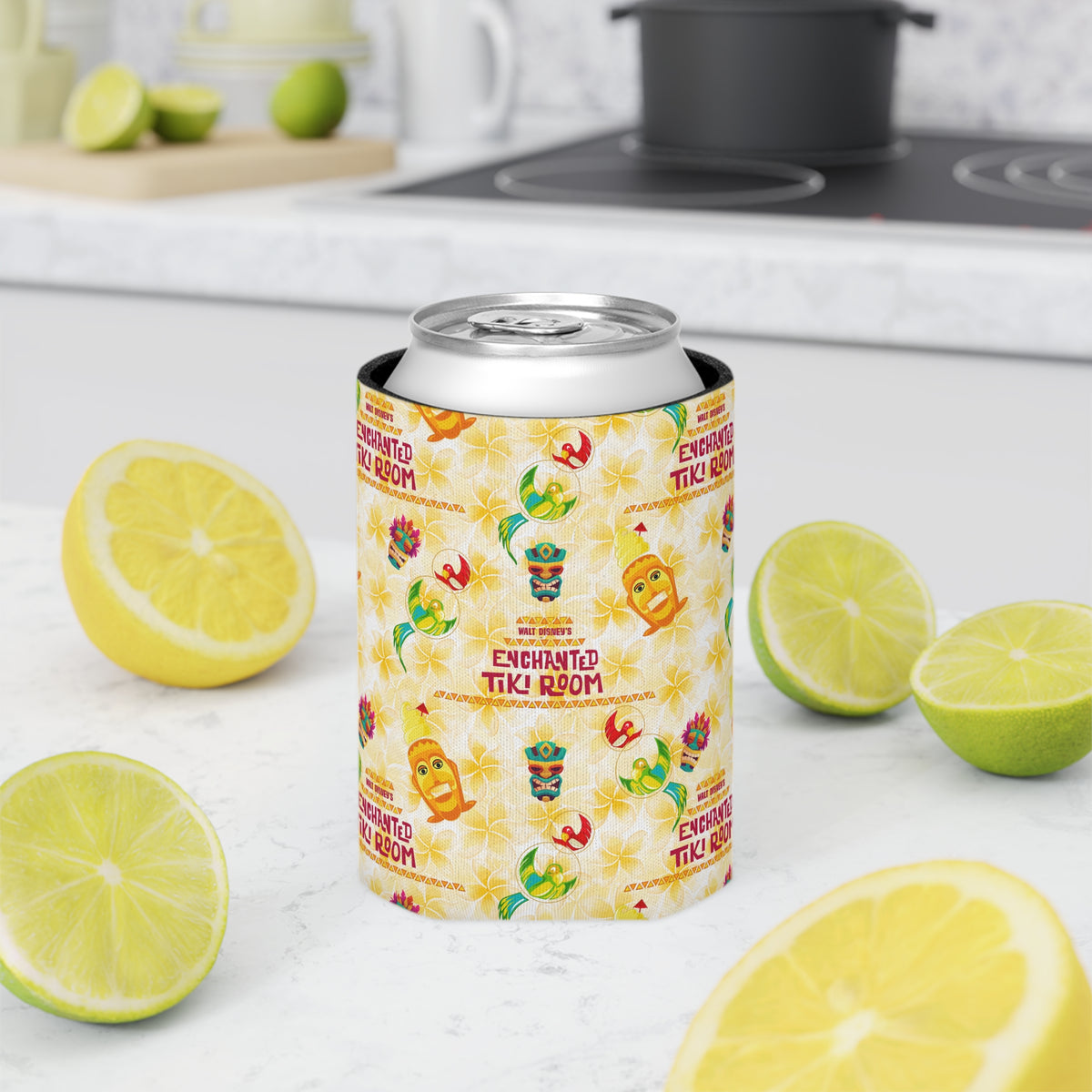 Enchanted Tiki Room Can Cooler Drink Koozie