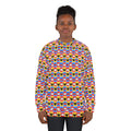 Checkerboard Mickey Hands Unisex Crewneck Sweatshirt