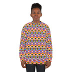 Checkerboard Mickey Hands Unisex Crewneck Sweatshirt