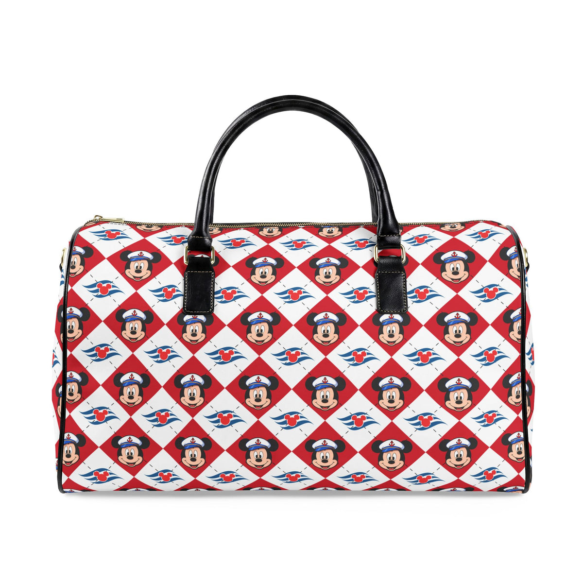 DCL Mickey PU Leather Travel Bag
