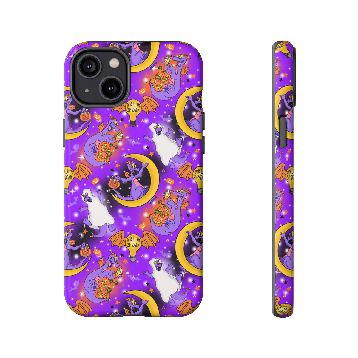 Figment on the Moon Purple Resort Ready Cell Phone Tech Case