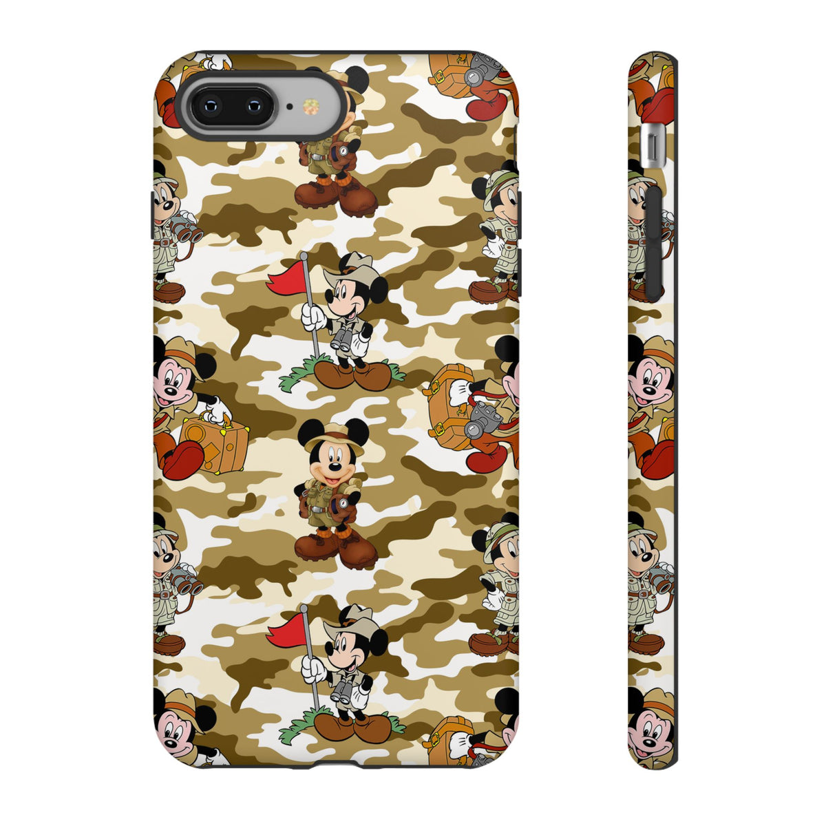 Jungle Camo Mickey Resort Ready Cell Phone Tech Case
