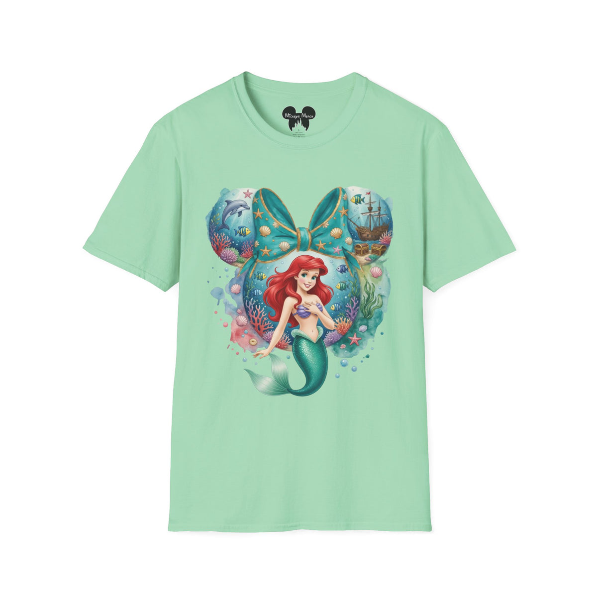 Disney Princess - Ariel's Seashell Vignette Unisex Graphic Tee