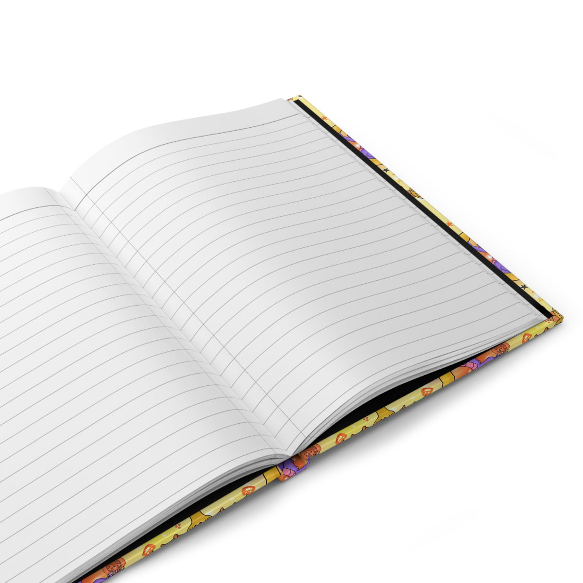 Figment on the Moon Yellow Daily Magic Matte Hardcover Journal