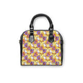 Figment on the Moon Yellow Shoulder Handbag