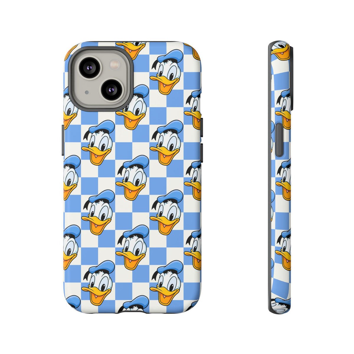 Blue Checkerboard Donald Resort Ready Cell Phone Tech Case
