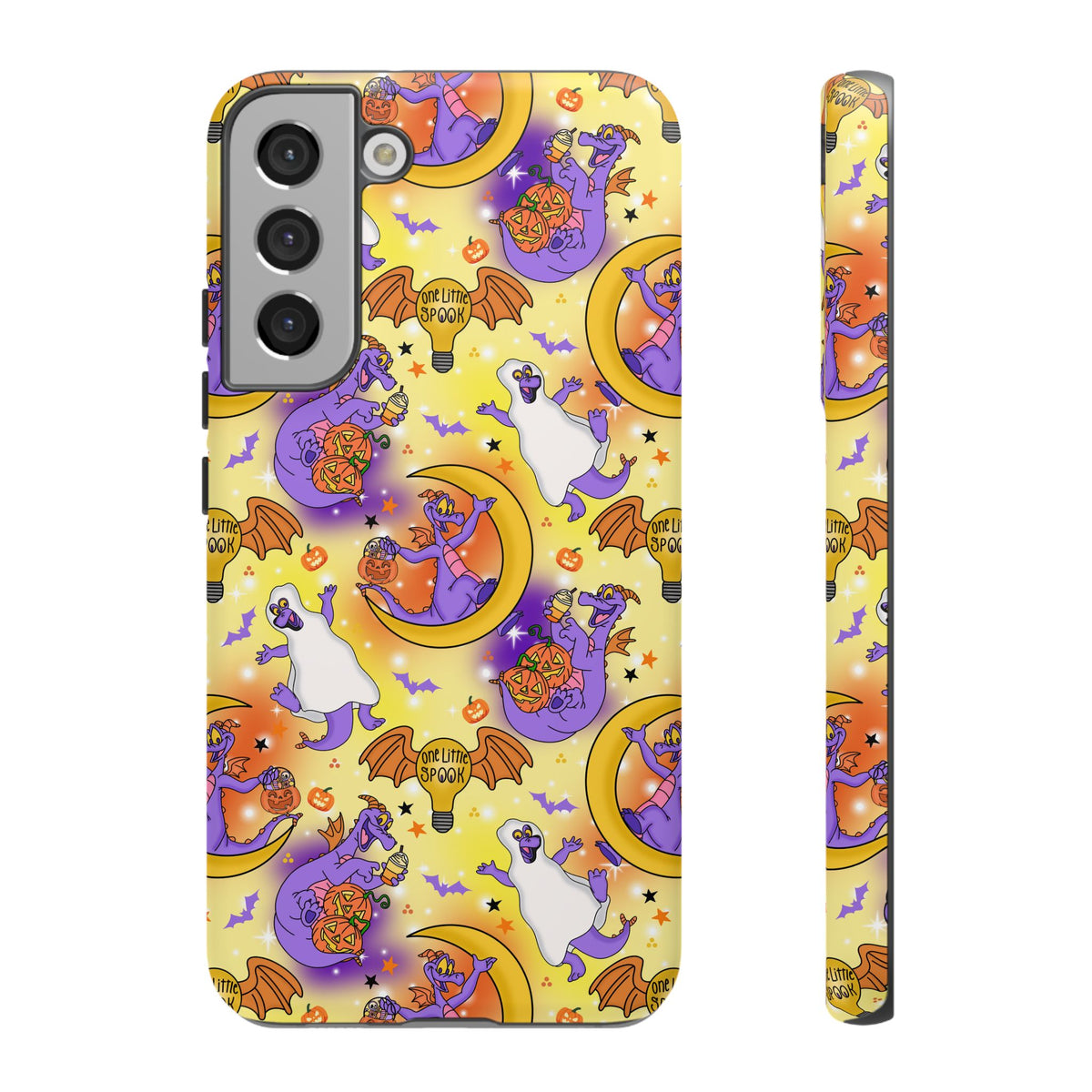 Figment on the Moon Yellow Resort Ready Cell Phone Tech Case