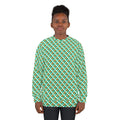 Teal Checkerboard Pluto Unisex Crewneck Sweatshirt
