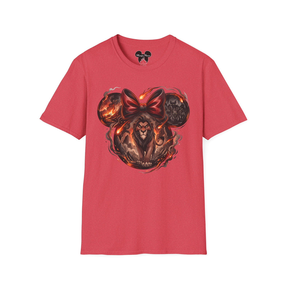 Disney Villains - Scar's Infernal Reign Vignette Unisex Graphic Tee