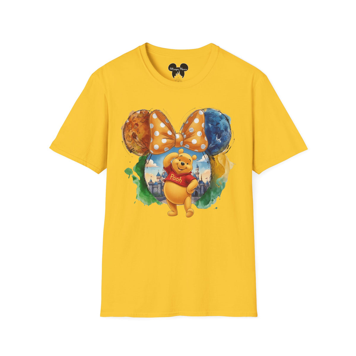 Winnie the Pooh - Winnie's Honey Castle Vignette Unisex Graphic Tee