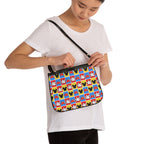 Checkerboard Mickey Hands Small Shoulder Bag