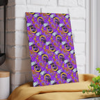 Figment on the Moon Purple Glass Cutting Board