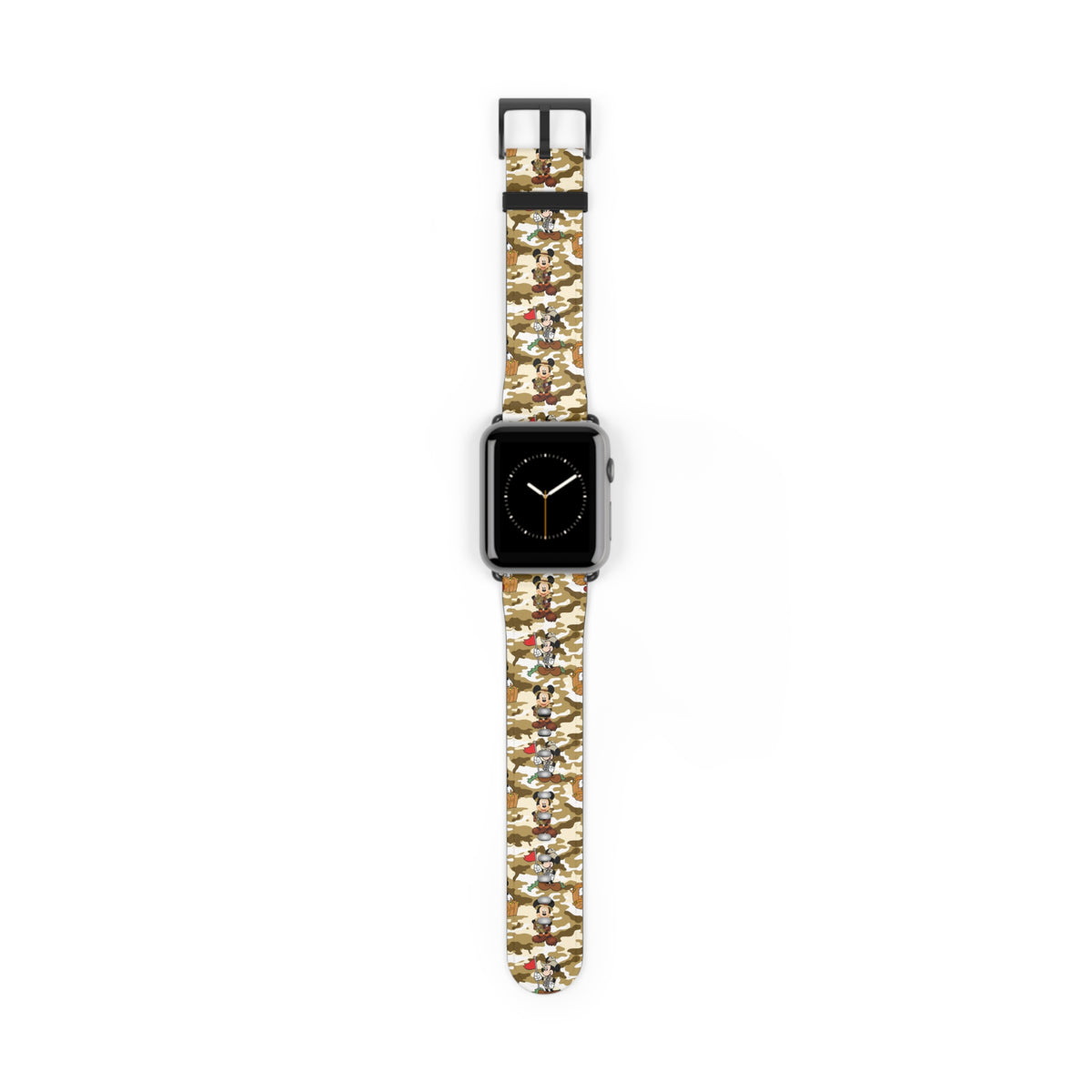 Jungle Camo Mickey Whimsical Watch Band - Apple