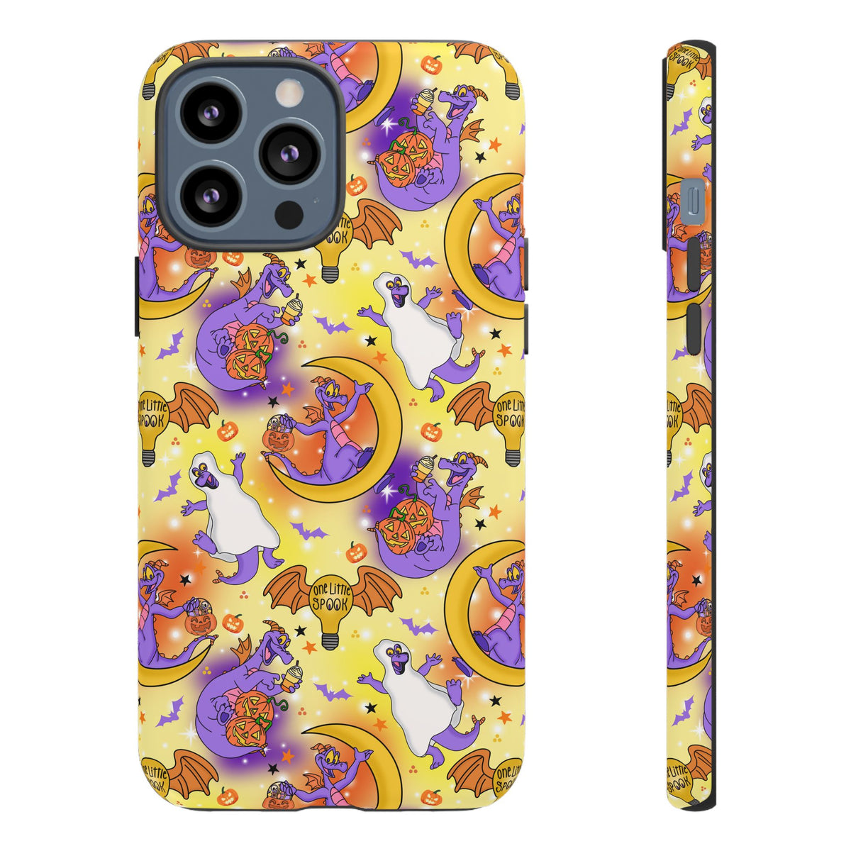 Figment on the Moon Yellow Resort Ready Cell Phone Tech Case