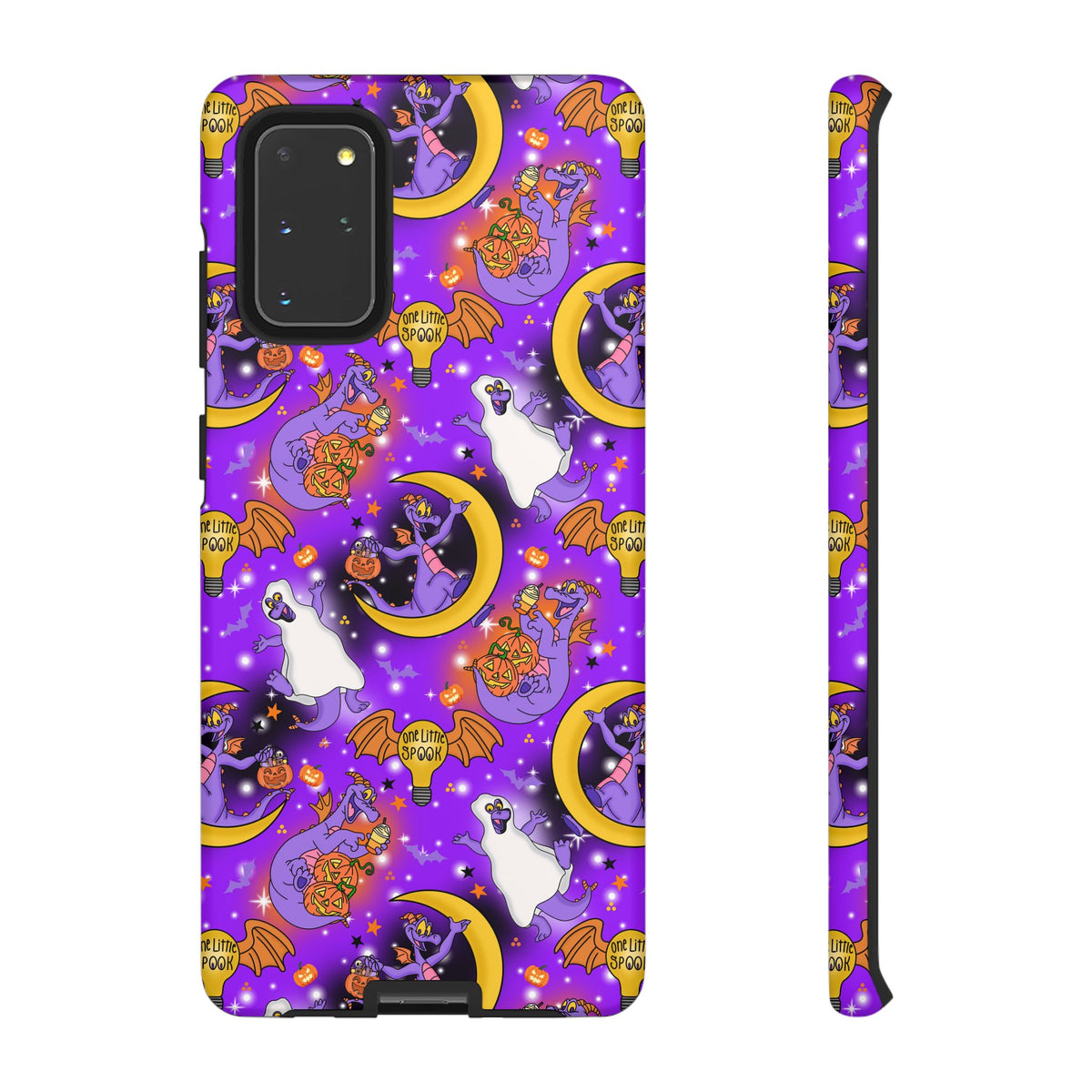 Figment on the Moon Purple Resort Ready Cell Phone Tech Case