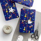 Character Arrows Wrapping Paper Roll