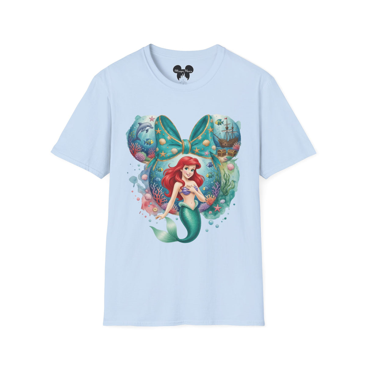 Disney Princess - Ariel's Seashell Vignette Unisex Graphic Tee