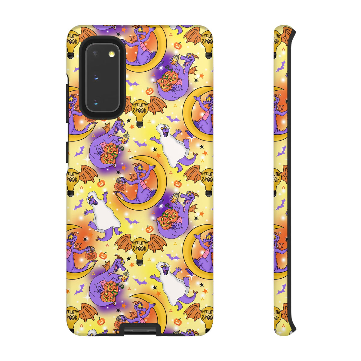 Figment on the Moon Yellow Resort Ready Cell Phone Tech Case