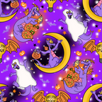 Figment on the Moon Purple Sundress