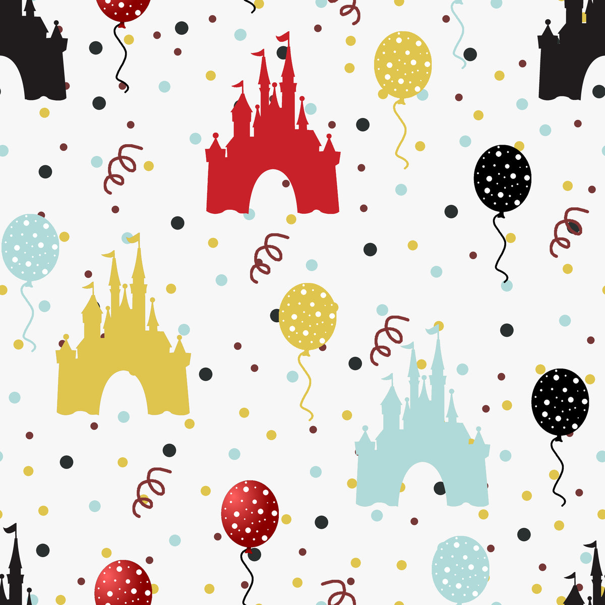 Castle Celebration Beach Towel