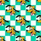 Teal Checkerboard Pluto Magic Maker Diaper Daypack