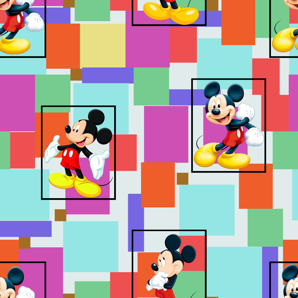 Colorblock Mickey Daily Magic Matte Hardcover Journal