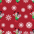 Minnie's Christmas Holiday Flurries Wrapping Paper Roll