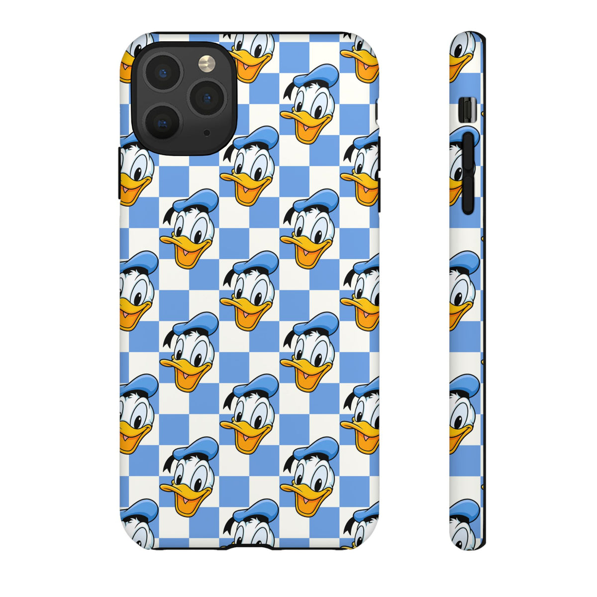 Blue Checkerboard Donald Resort Ready Cell Phone Tech Case