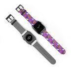 Figment on the Moon Purple Whimsical Watch Band - Apple