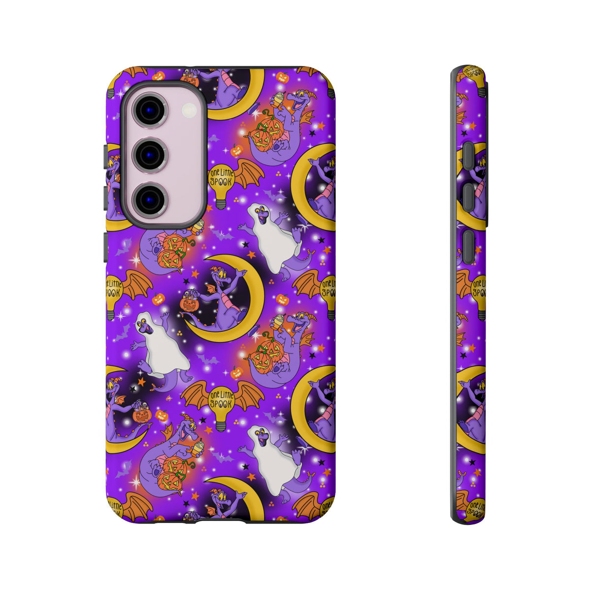 Figment on the Moon Purple Resort Ready Cell Phone Tech Case