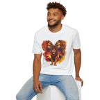 Lion King - Mufasa's Tribal Sunset Vignette Unisex Graphic Tee