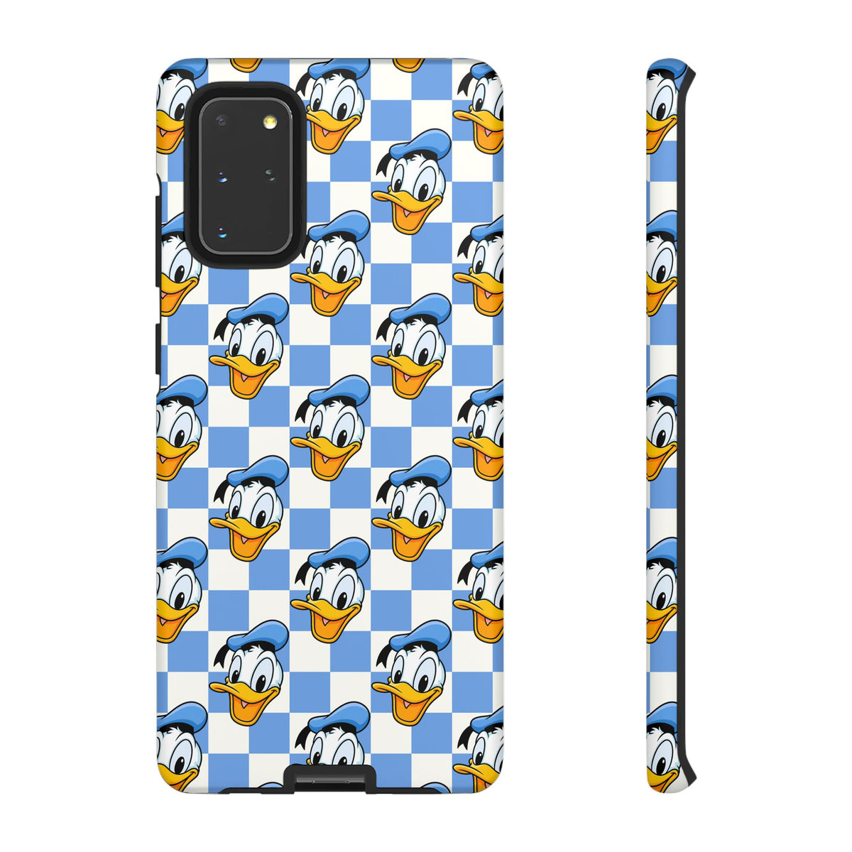 Blue Checkerboard Donald Resort Ready Cell Phone Tech Case