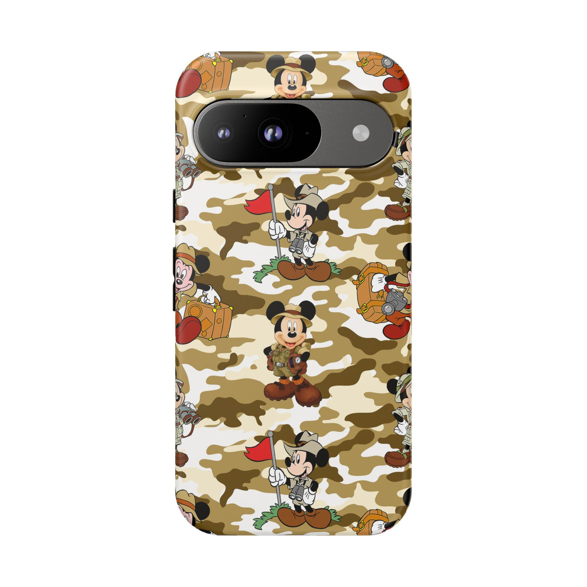 Jungle Camo Mickey Resort Ready Cell Phone Tech Case