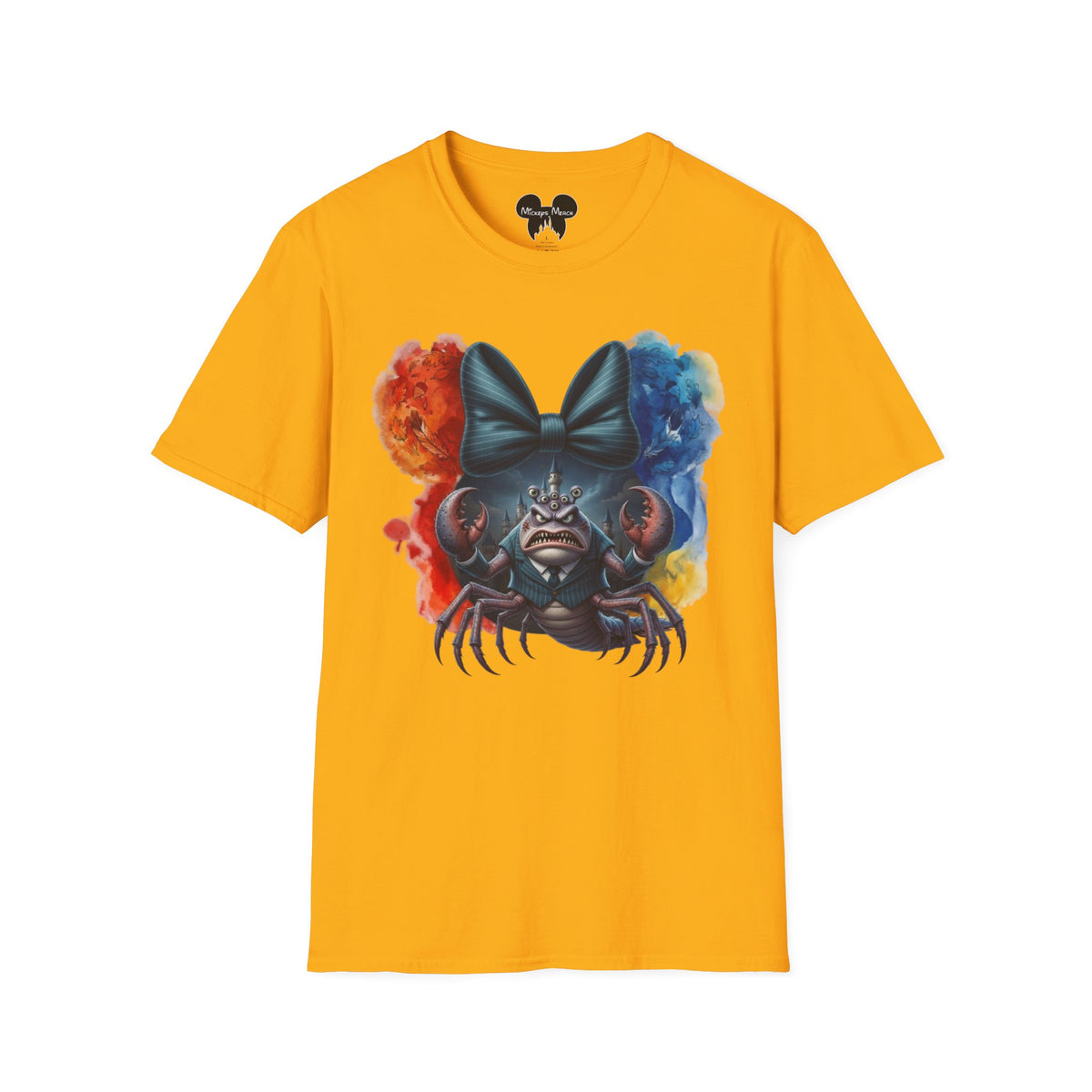 Monsters Inc - Mr. Waternoose's Pinstripe Scare Vignette Unisex Graphic Tee