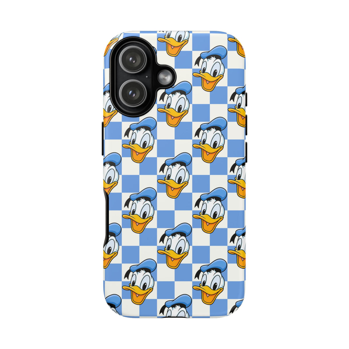 Blue Checkerboard Donald Resort Ready Cell Phone Tech Case